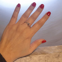 Load image into Gallery viewer, El Nudo Ring – Knot Detail Band in .925 Sterling Silver