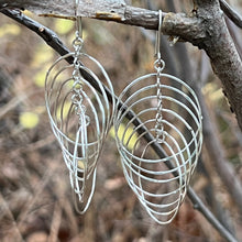 Load image into Gallery viewer, Aros Earrings - Sleek Timeless Statement in .925 Sterling Silver