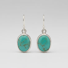 Load image into Gallery viewer, Sterling Silver Earrings - Ultra-Light Minimal Drop Design in .925 Sterling Silver
