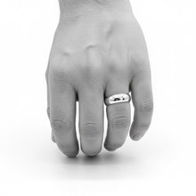 Load image into Gallery viewer, Argolla Ring – Classic Rounded Band in .925 Sterling Silver
