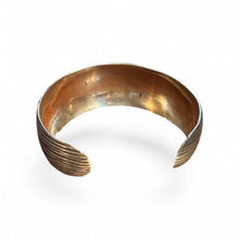 Load image into Gallery viewer, Tallada Bracelet - Handmade Wide .925 Sterling Silver Cuff
